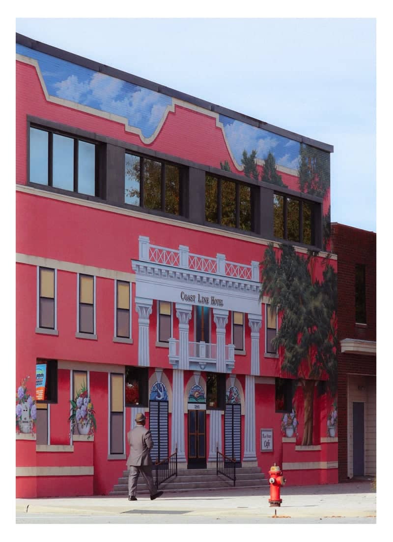 Coast Line Hotel Mural - Image 1