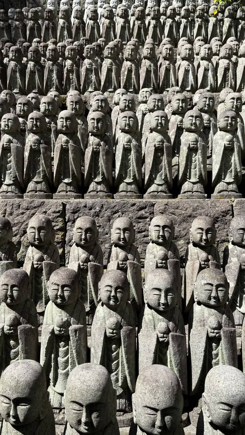 Hase-dera Temple Jizo Statues - Image 1