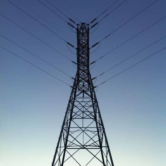 Industrial Pylon Silhouette - Image 1