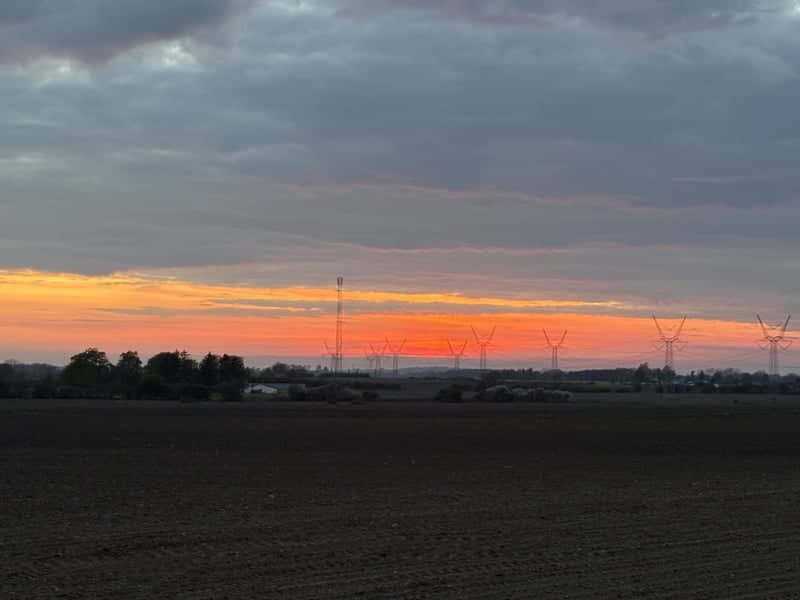 Nørre Aaby Rural Sunset - Image 1