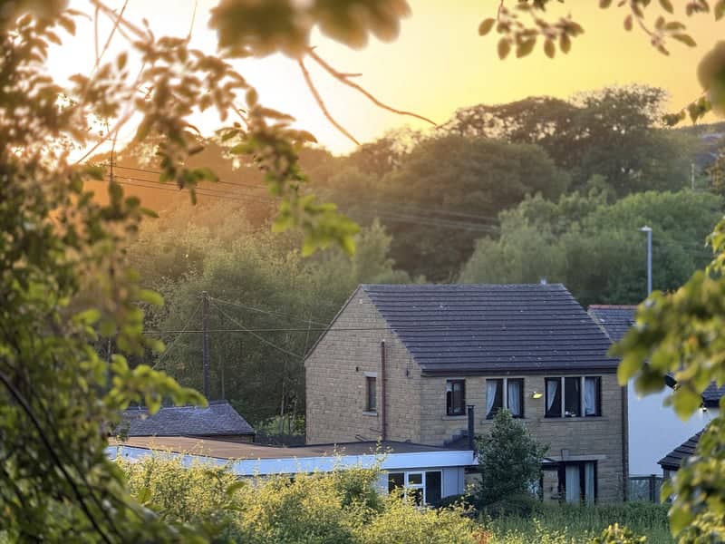 Shepley Village Golden Hour - Image 1