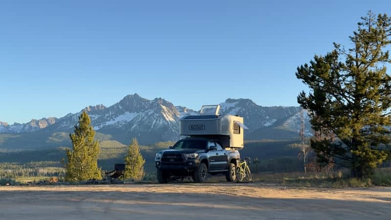 Sawtooth Mountains Overlook, Stanley - Image 1