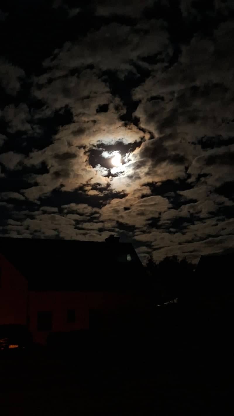 Moonlit Sky over Saint-M'Hervé - Image 1