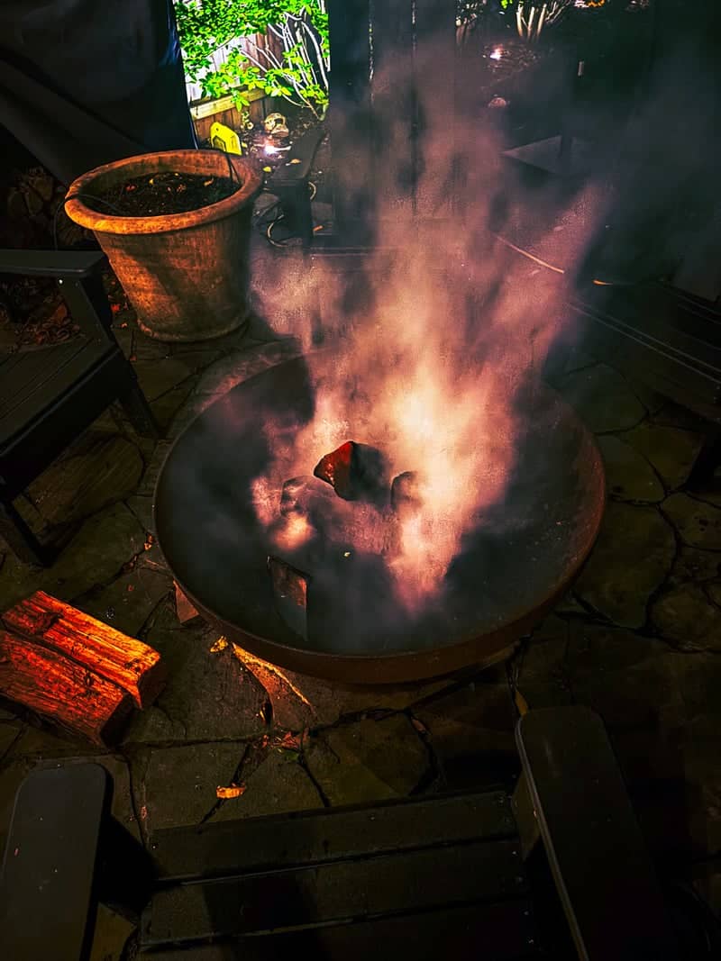Sea Cliff Backyard Fire Pit - Image 1