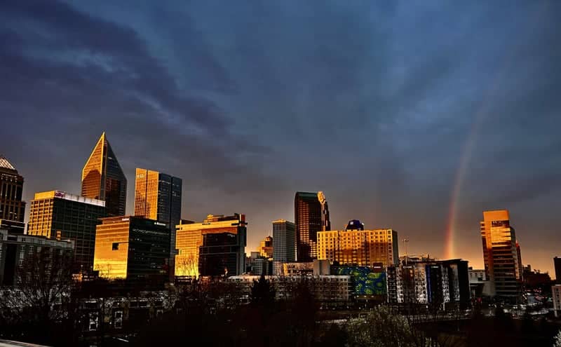 Uptown Charlotte Skyline from South End - Image 1