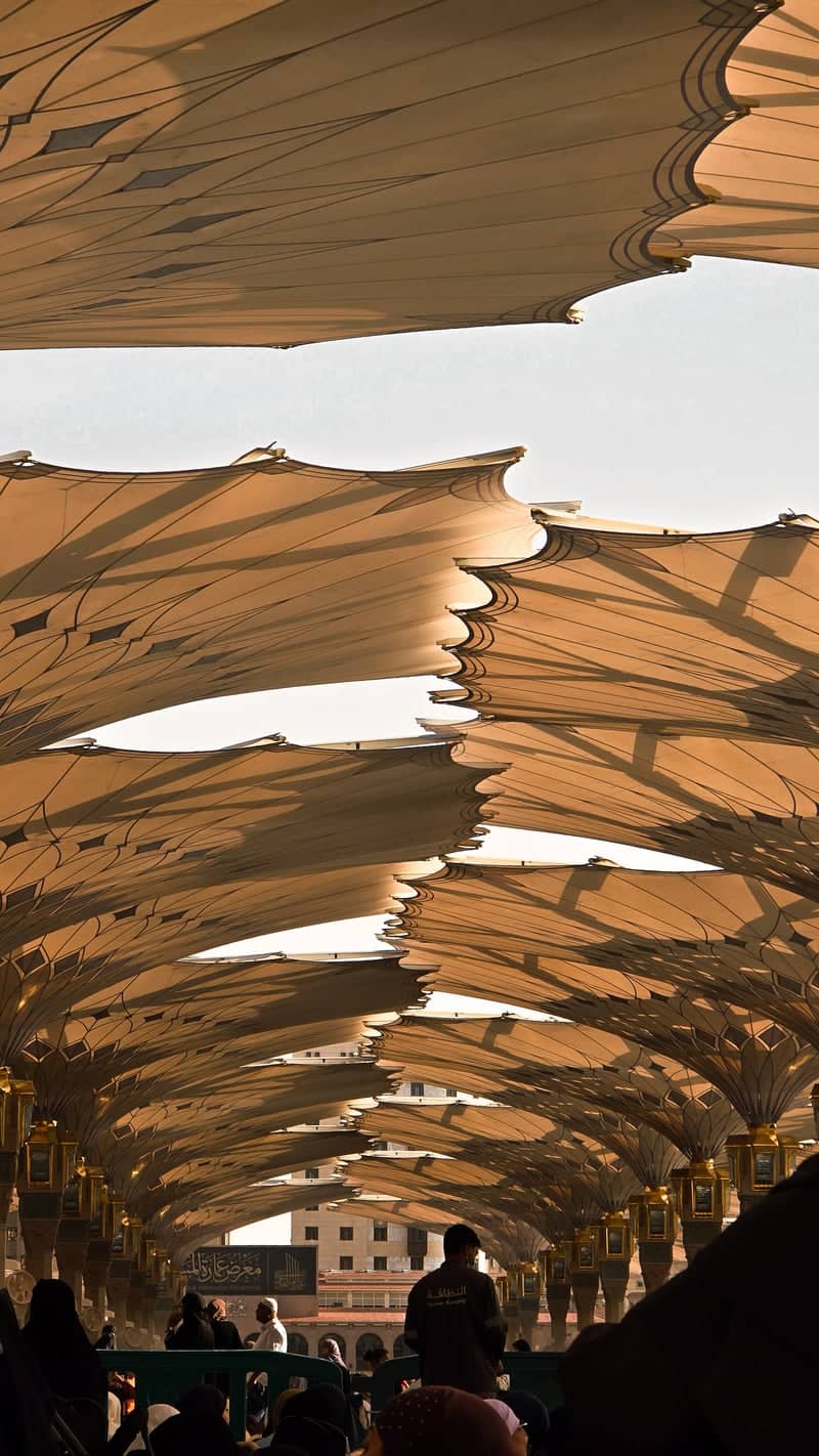 Prophet's Mosque Umbrellas - Image 1