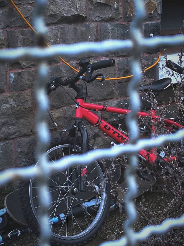 Red Bicycle at Lindenallee - Image 1