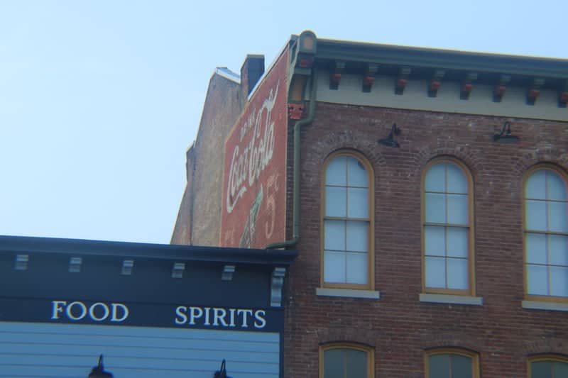 Vintage Coca-Cola Ghost Sign, New Albany - Image 1
