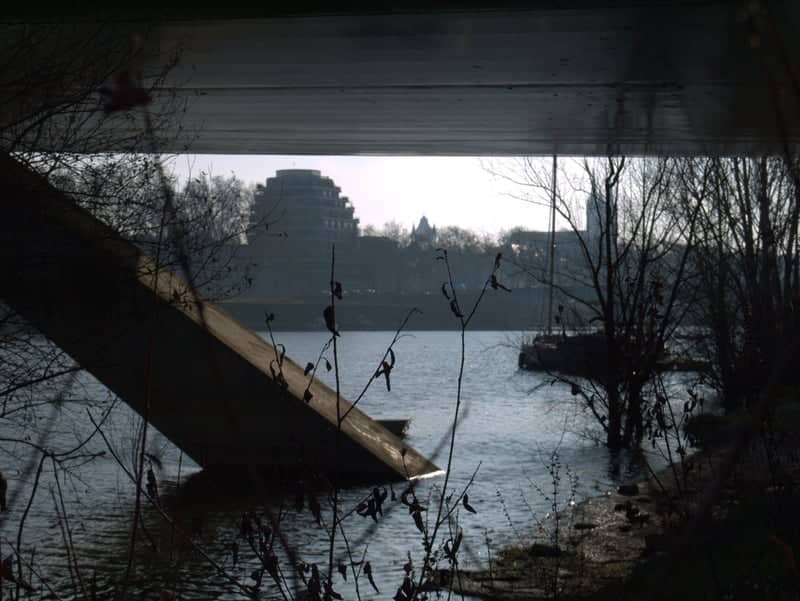Maine Riverbank View of Angers - Image 1