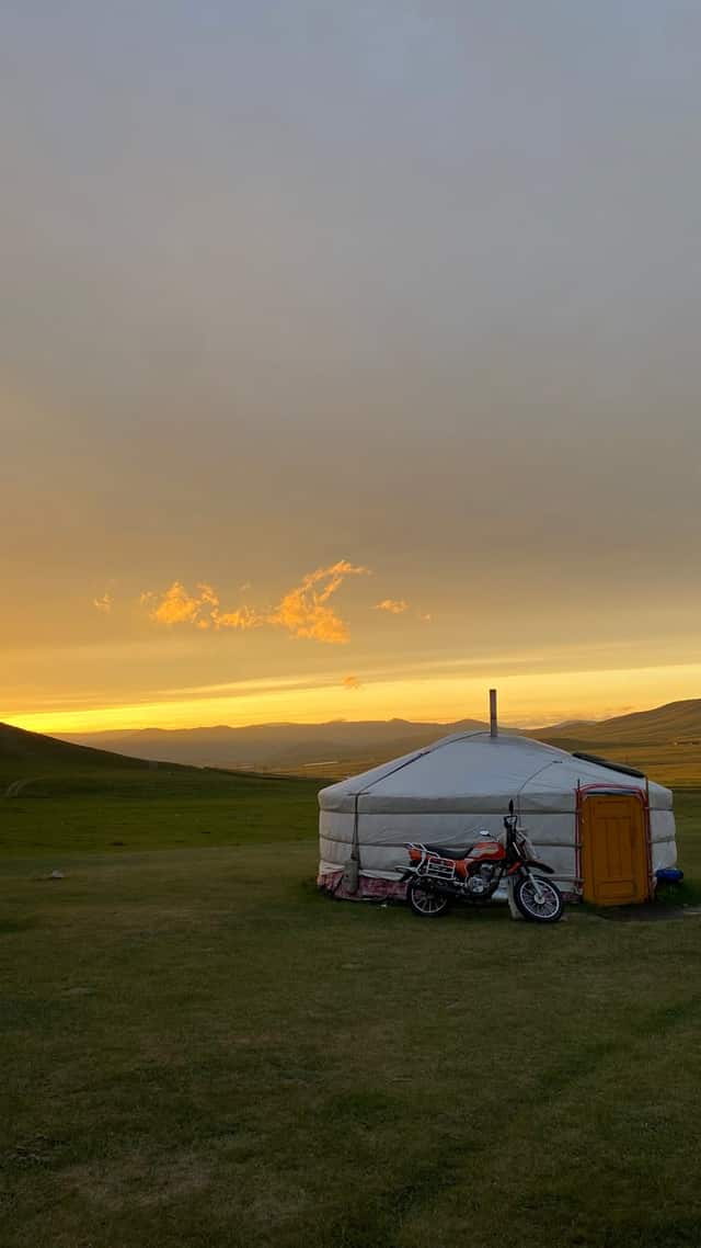 Erdene Steppe Ger