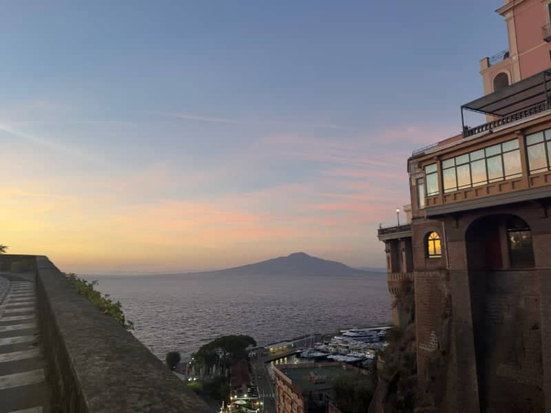 Sorrento Overlook of Mount Vesuvius - Image 1
