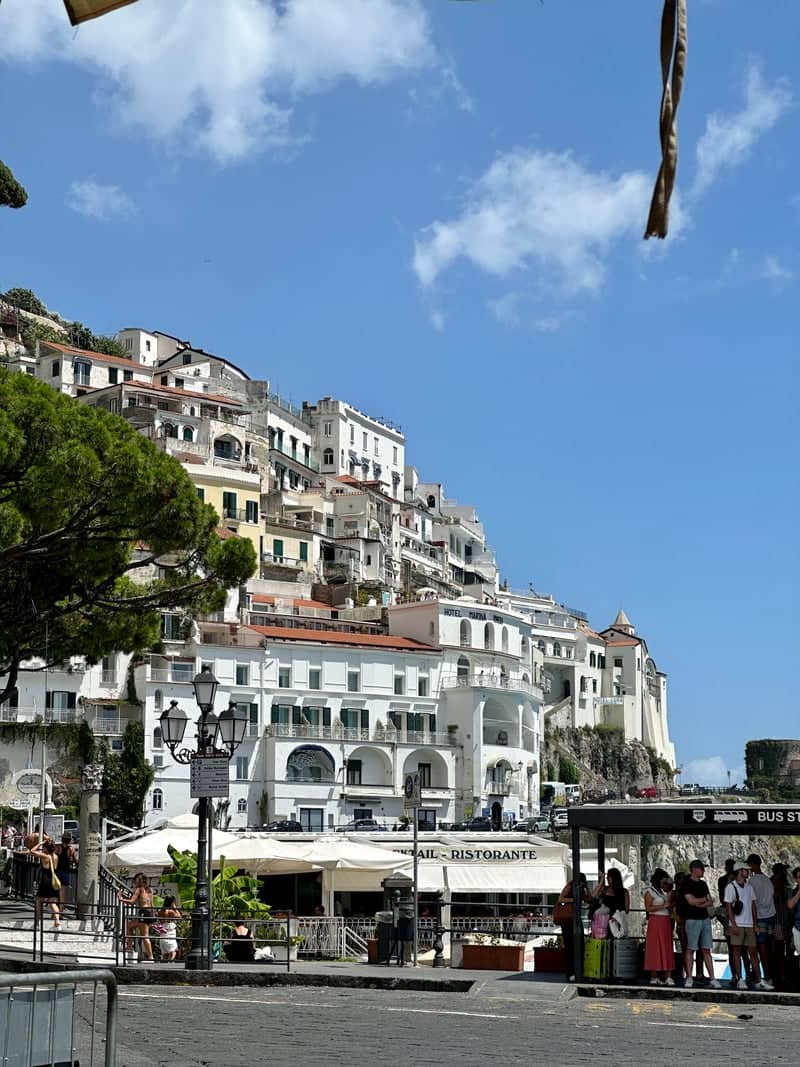 Amalfi Hillside from Piazza Flavio Gioia - Image 1