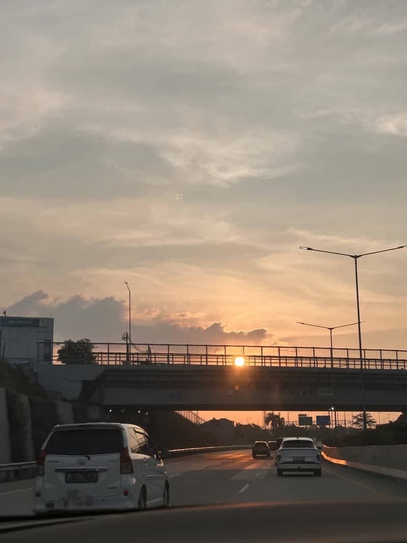 Serpong Toll Road Sunset - Image 1