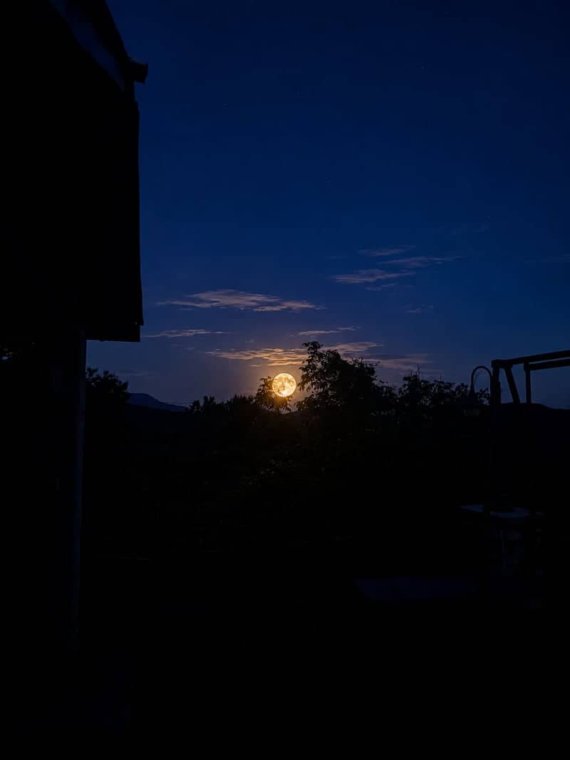 Moonrise over Jenne Hills - Image 1