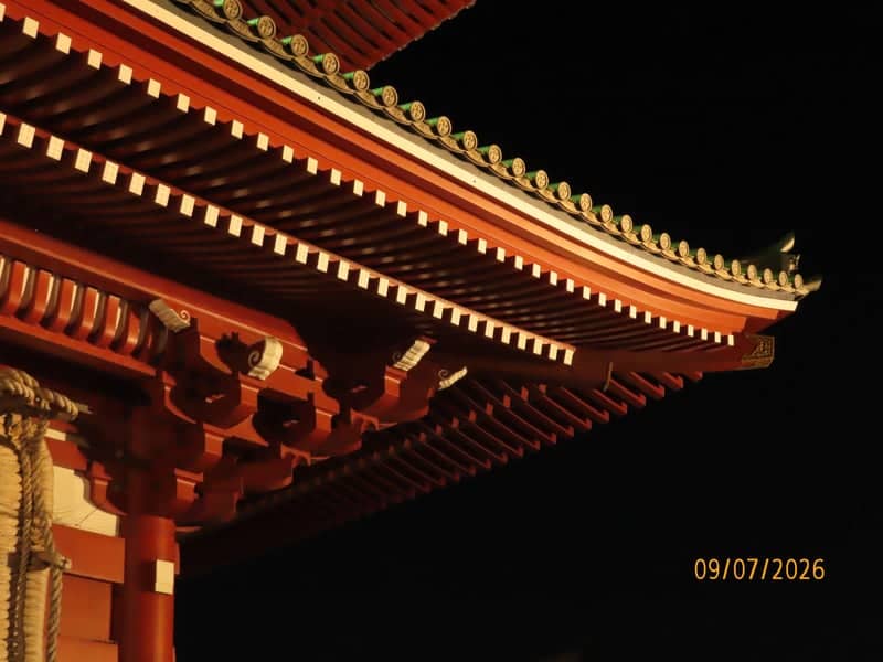 Asakusa Temple Architecture - Image 1