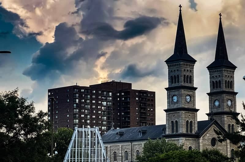 Church of the Assumption from Harriet Island - Image 1