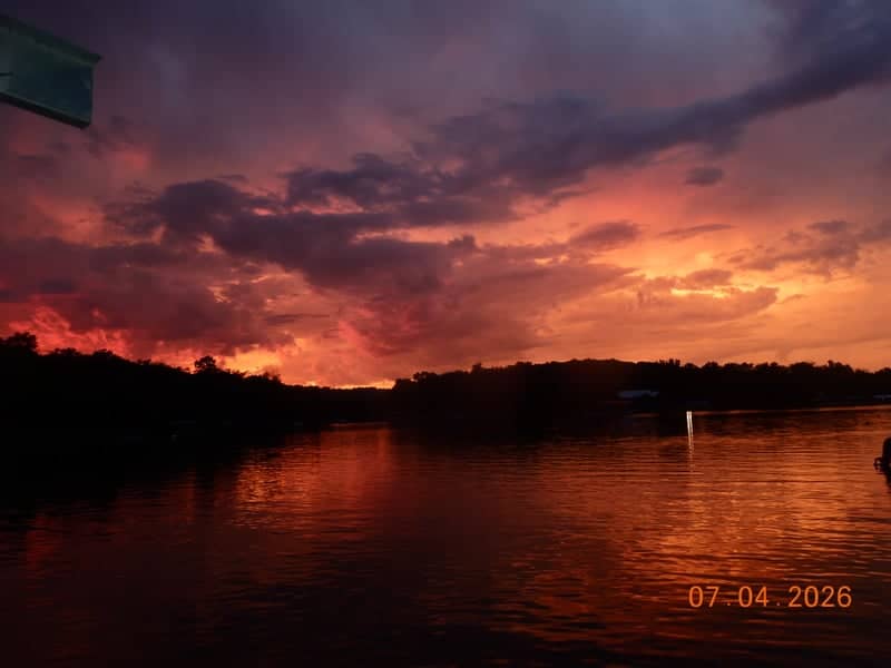 Clear Lake South Shore Sunset - Image 1