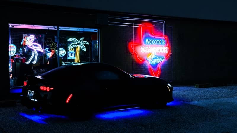 Welcome to Seabrook Neon Wall - Image 1