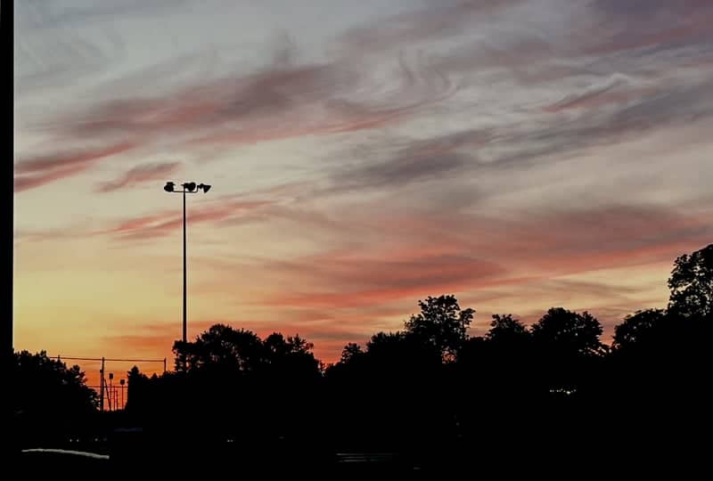Newark Athletic Field Sunset - Image 1