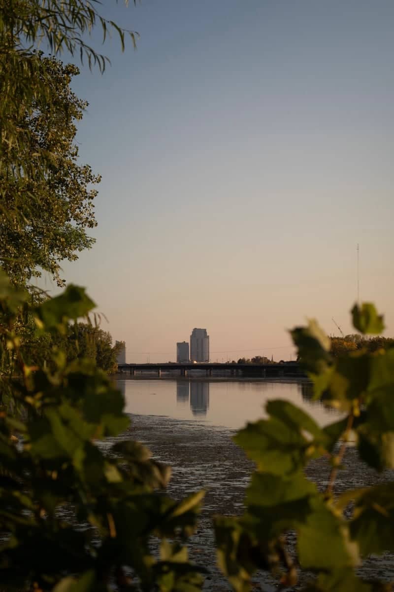 Grand River Overlook towards Grand Rapids - Image 1