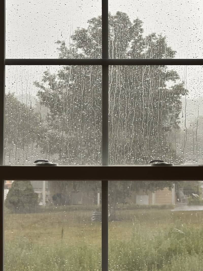 Rainy Window View in Ellenboro - Image 1