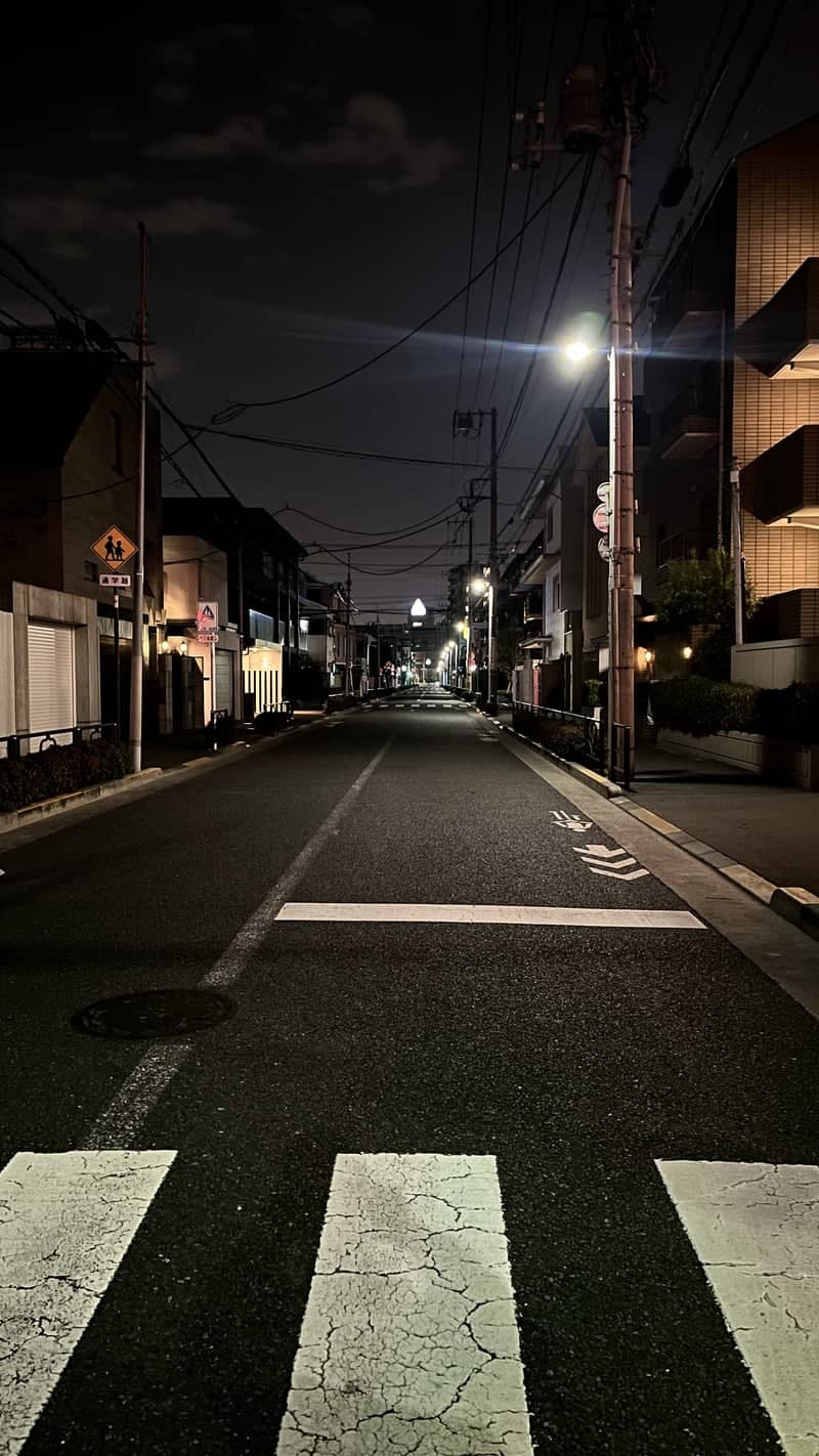 Honkomagome Night Street - Image 1