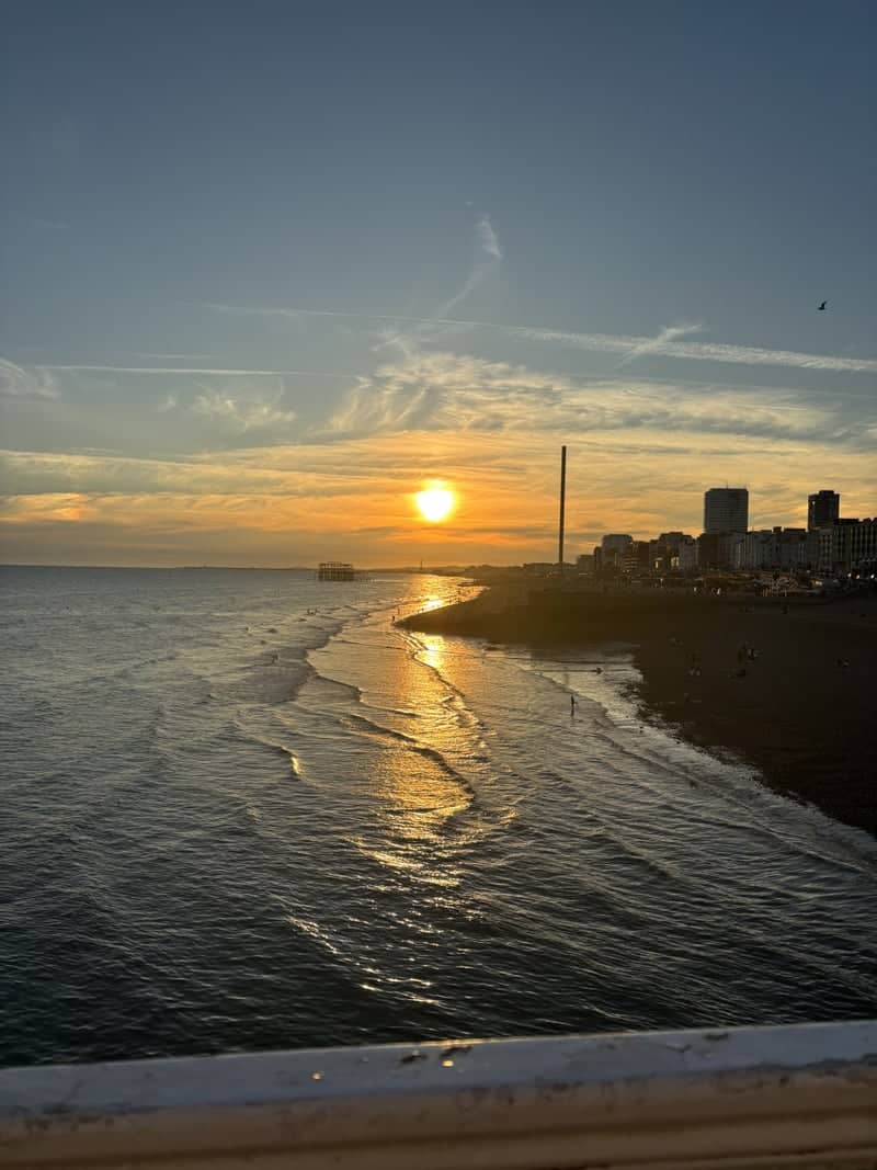 Brighton Beach Sunset View - Image 1