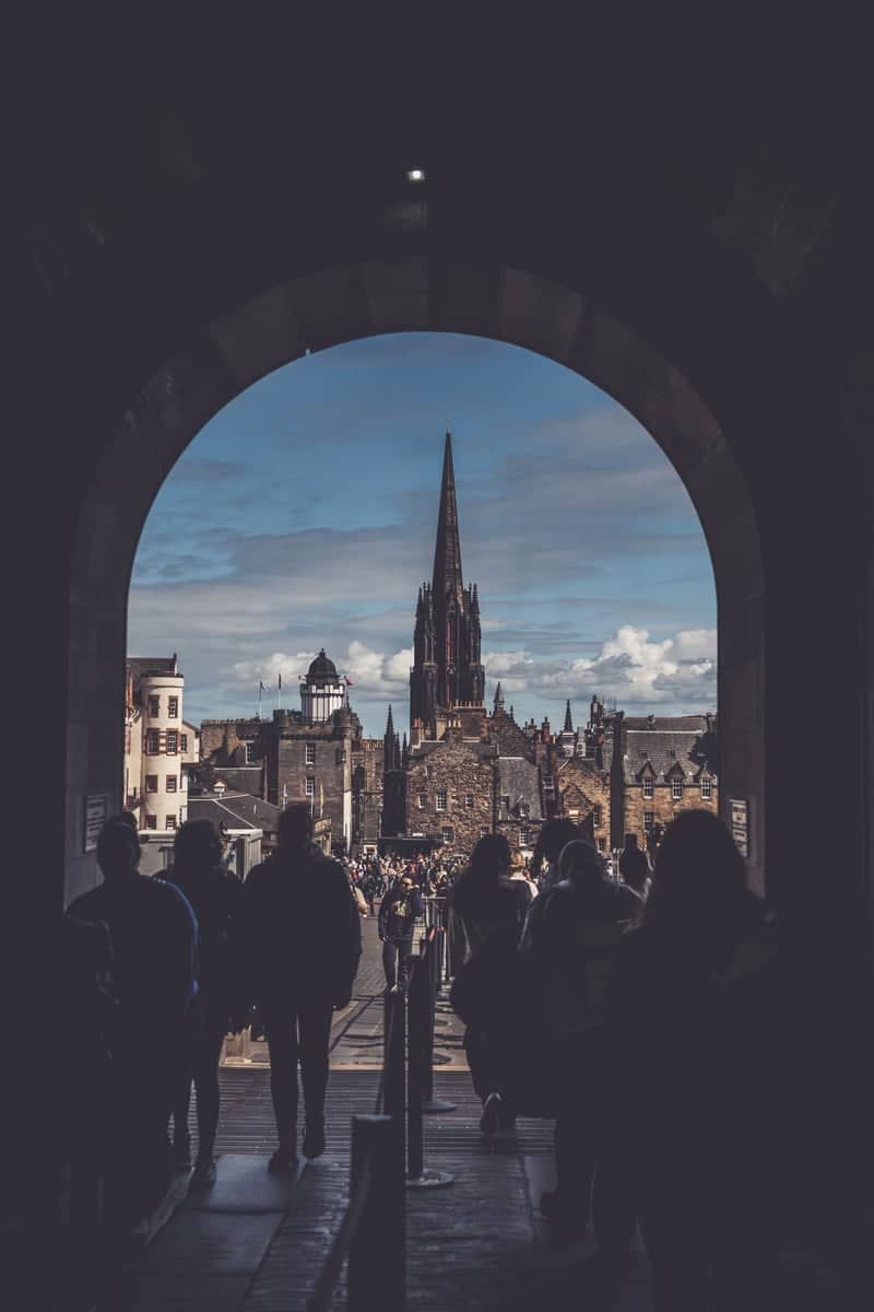 Edinburgh Castle Gatehouse View - Image 1