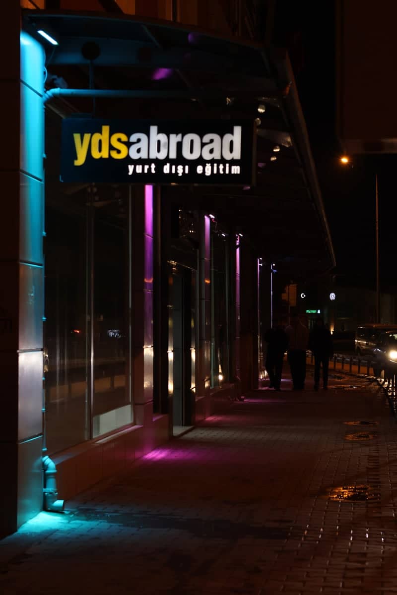 Gümüşçeşme Neon Streetscape - Image 1