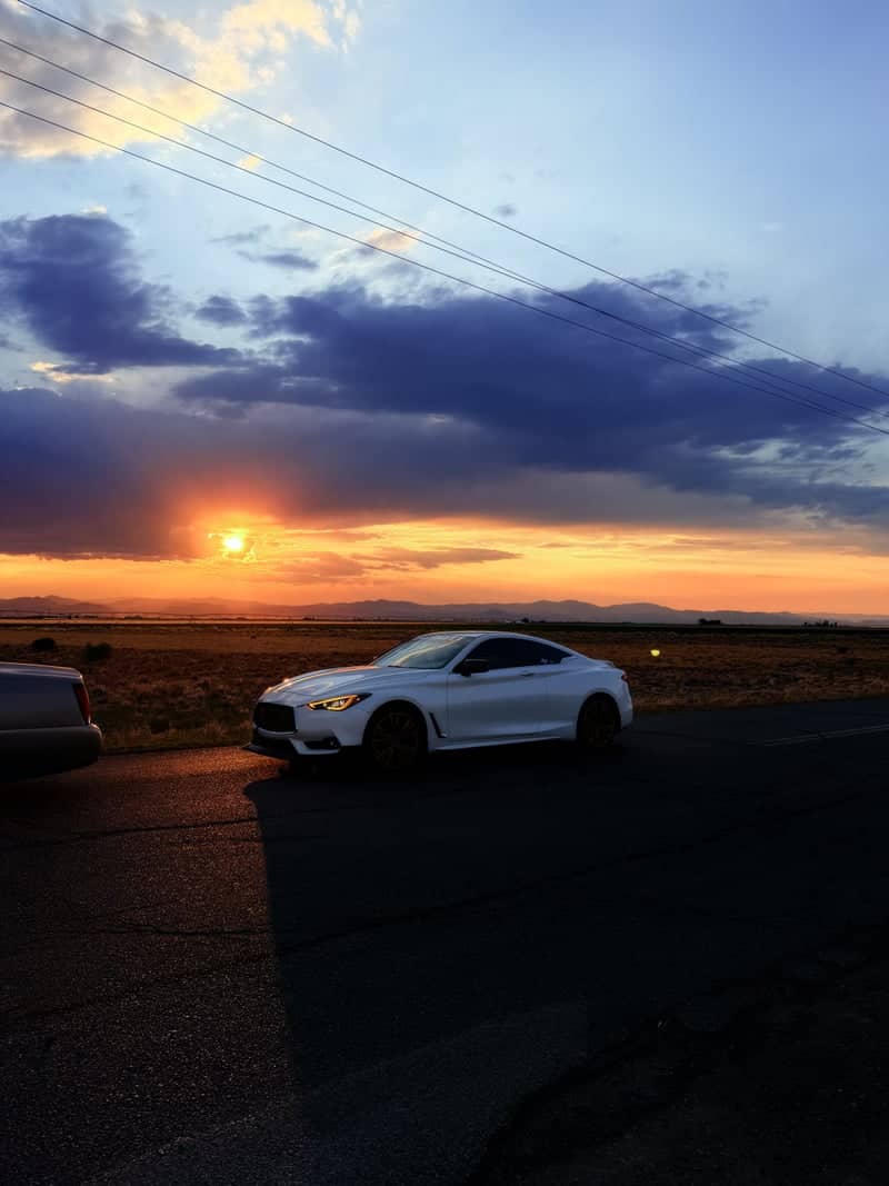 San Luis Valley Sunset Road - Image 1