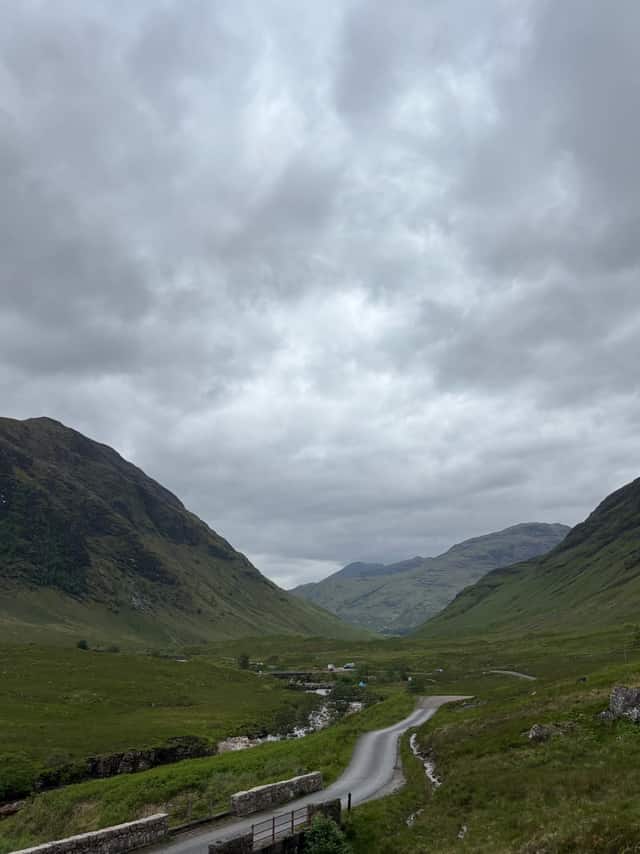 Glen Etive Skyfall Road