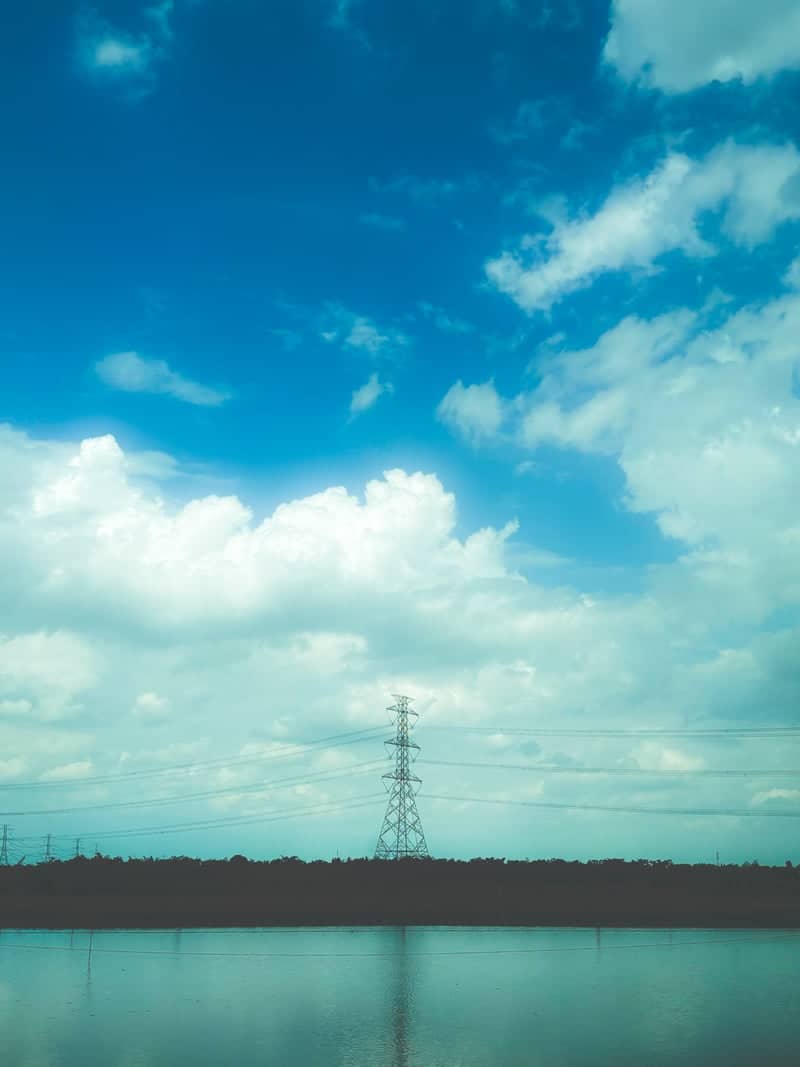 Rural Suphan Buri Pylon Overlook - Image 1