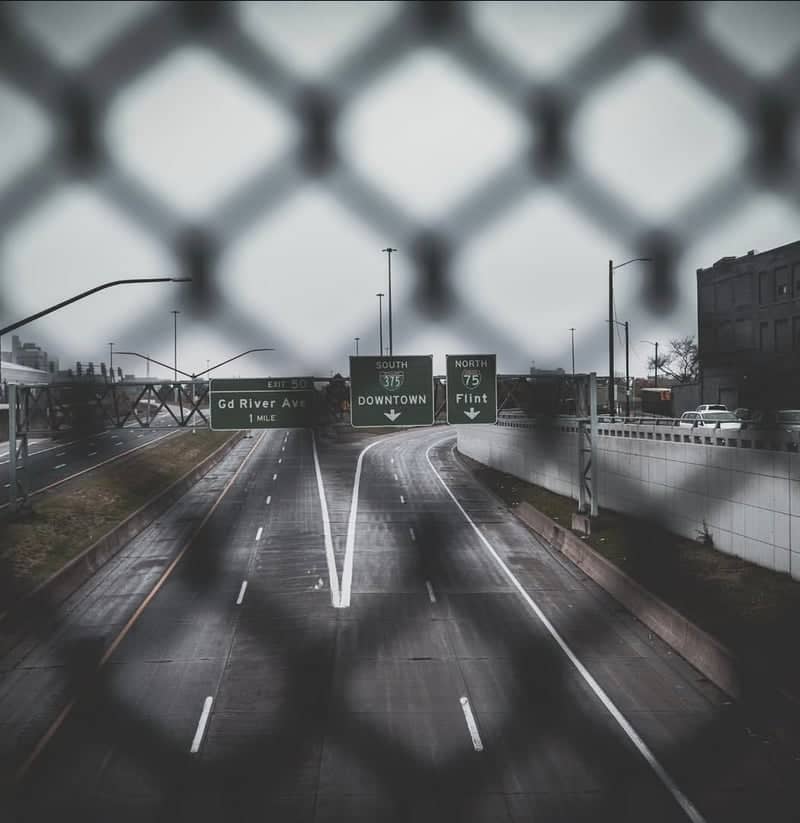 I-75 Downtown Detroit Overpass - Image 1