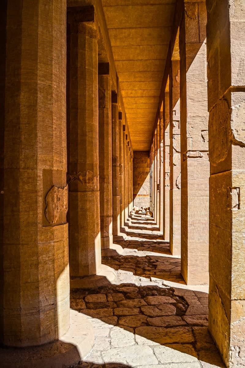 Luxor Temple Colonnade - Image 1