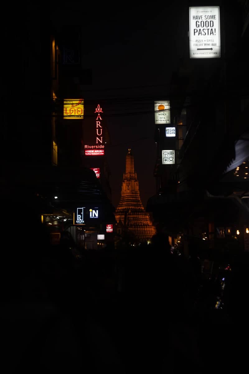 Wat Arun Viewpoint from Soi Pratu Nok Yung - Image 1