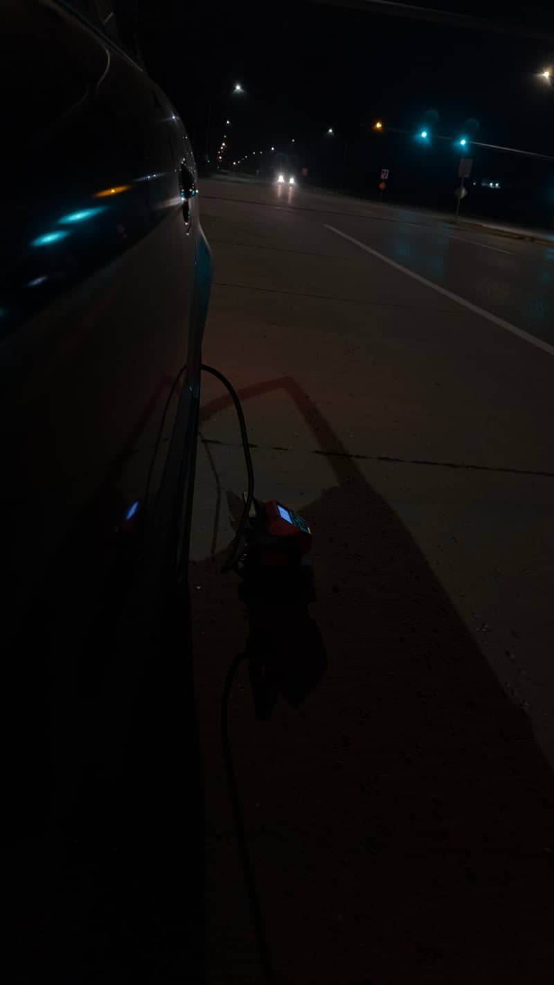 Highway 50 Roadside Night Scene - Image 1