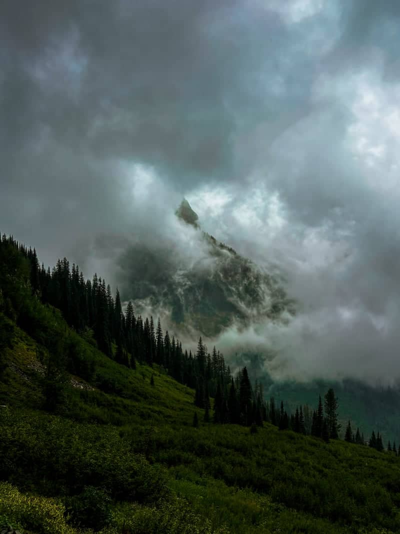 Glacier National Park Mountain Overlook - Image 1