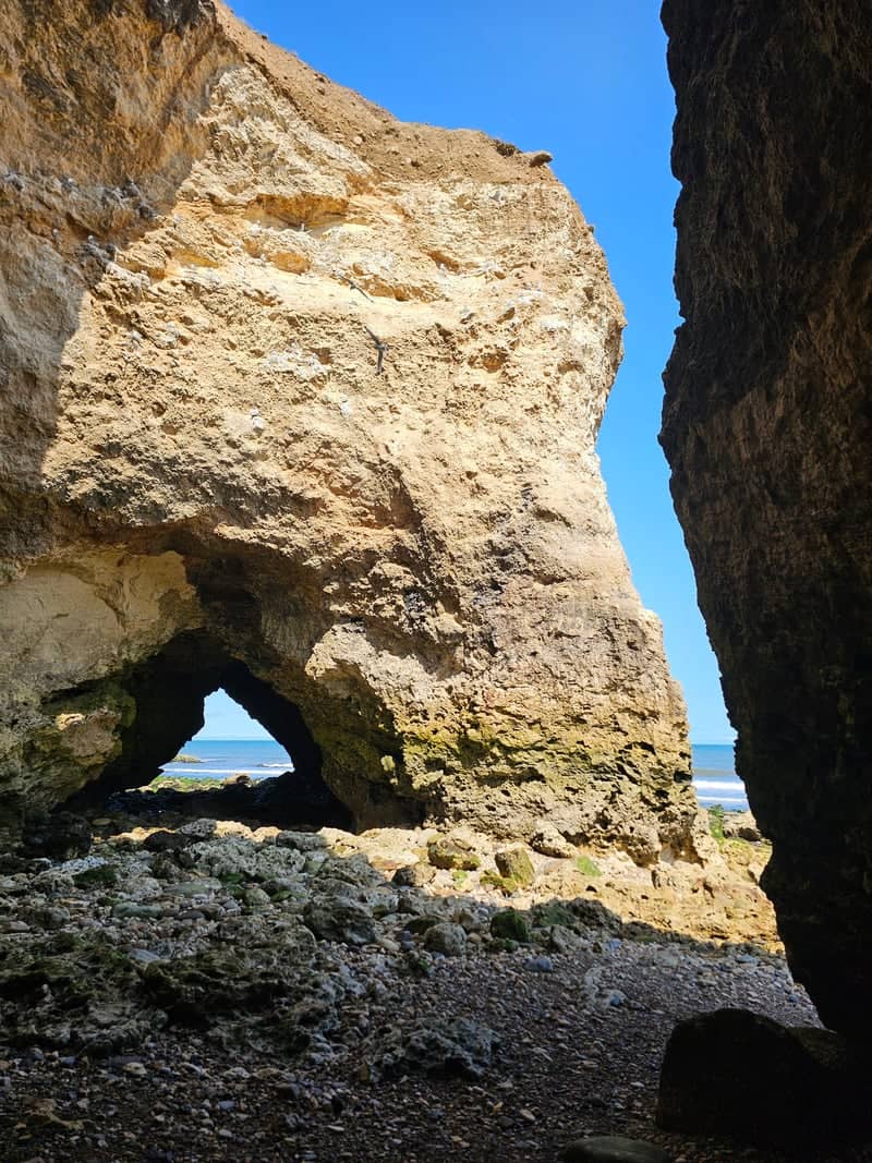 Whitby West Cliff Sea Caves - Image 1
