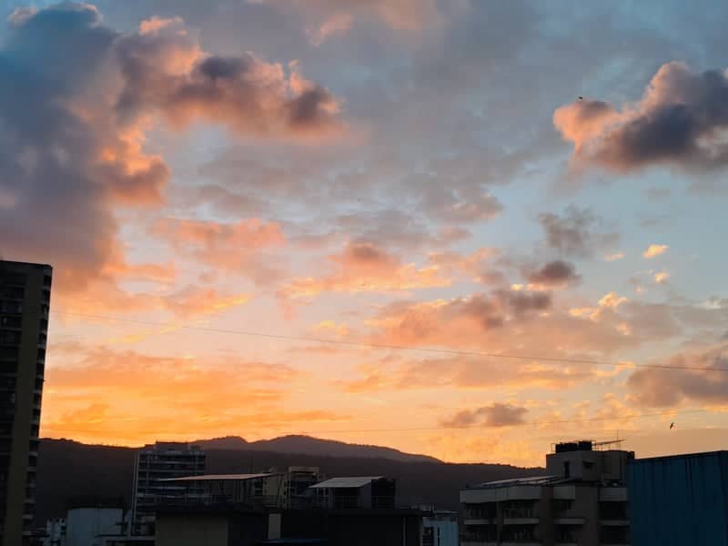 Navi Mumbai Sunset Skyline - Image 1