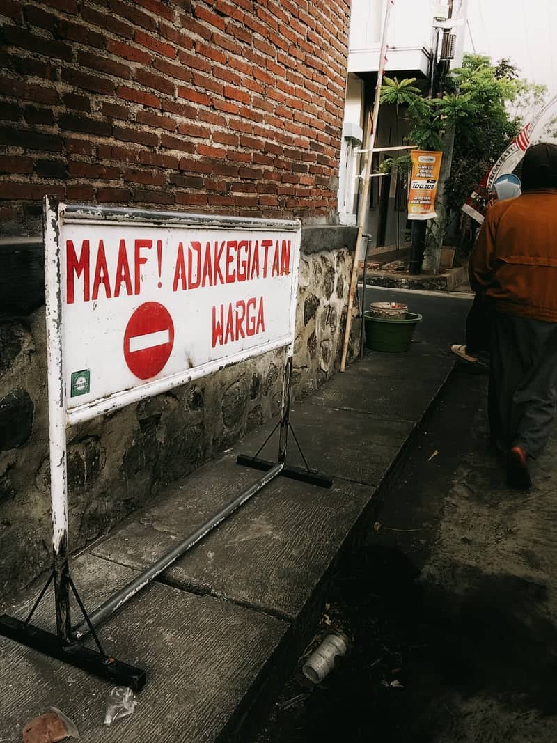 Malang Residential Street Scene - Image 1