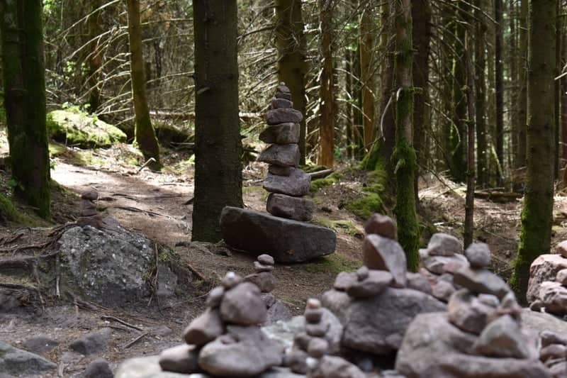Vosges Forest Rock Cairns - Image 1