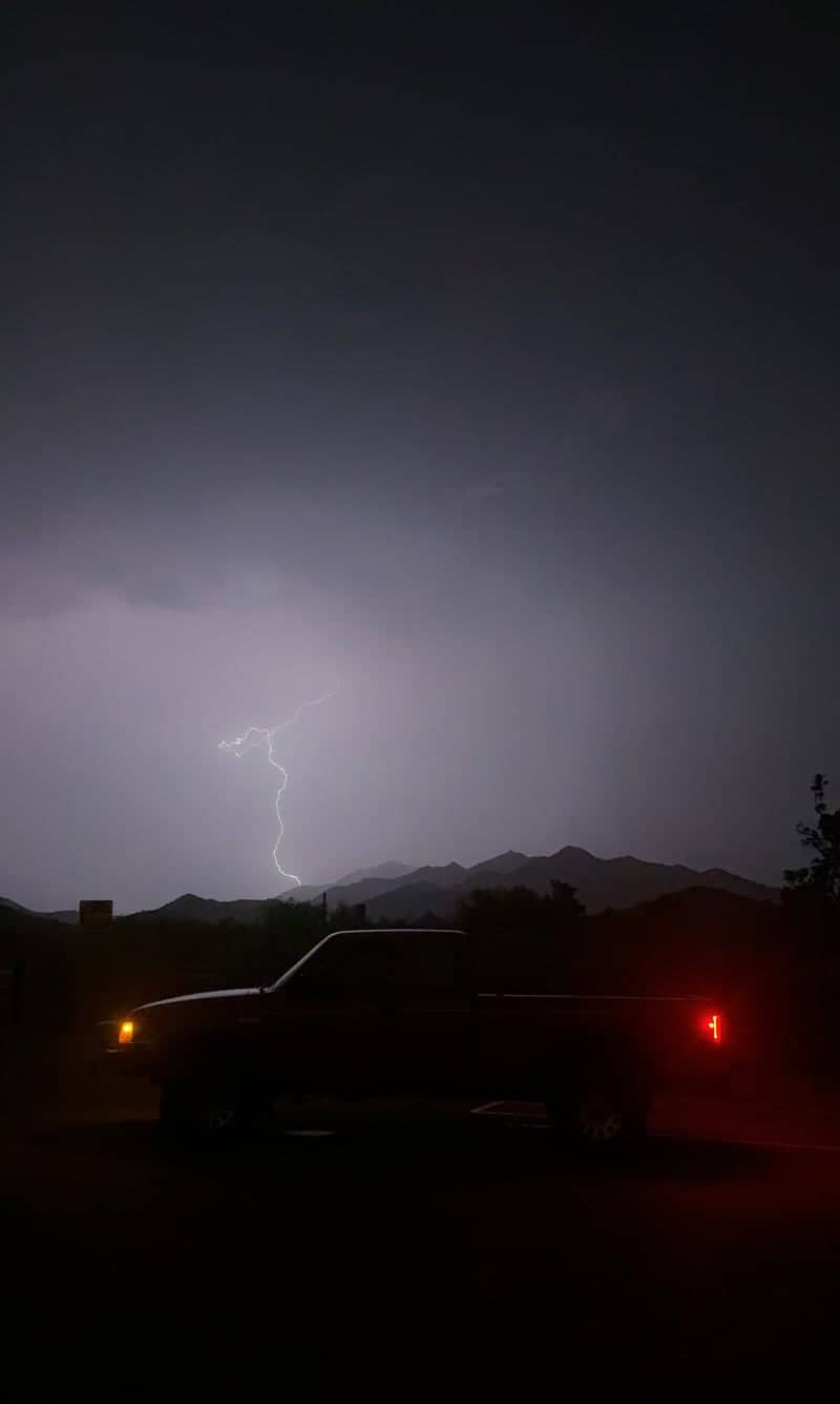 Estrella Mountains Lightning Overlook - Image 1
