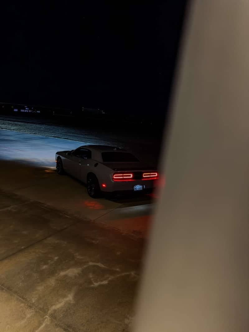 Rural Texas Night Driveway - Image 1