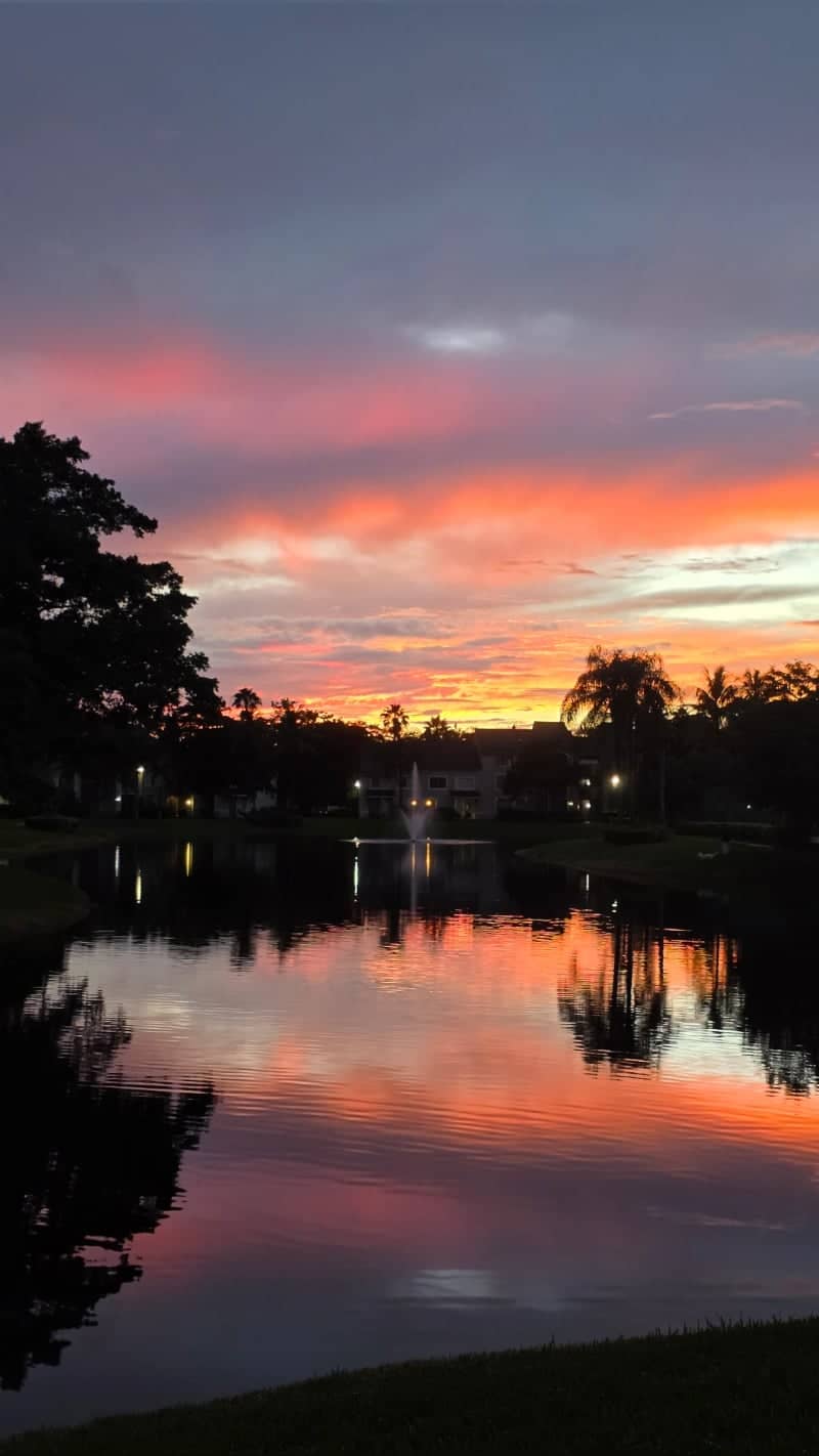 St. Andrews Lake Sunset - Image 1
