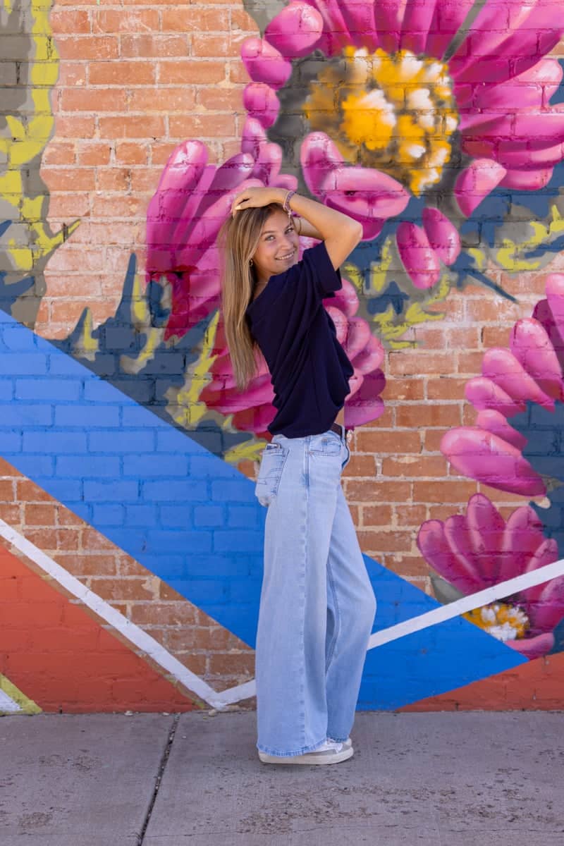 Plainview Floral Mural - Image 1