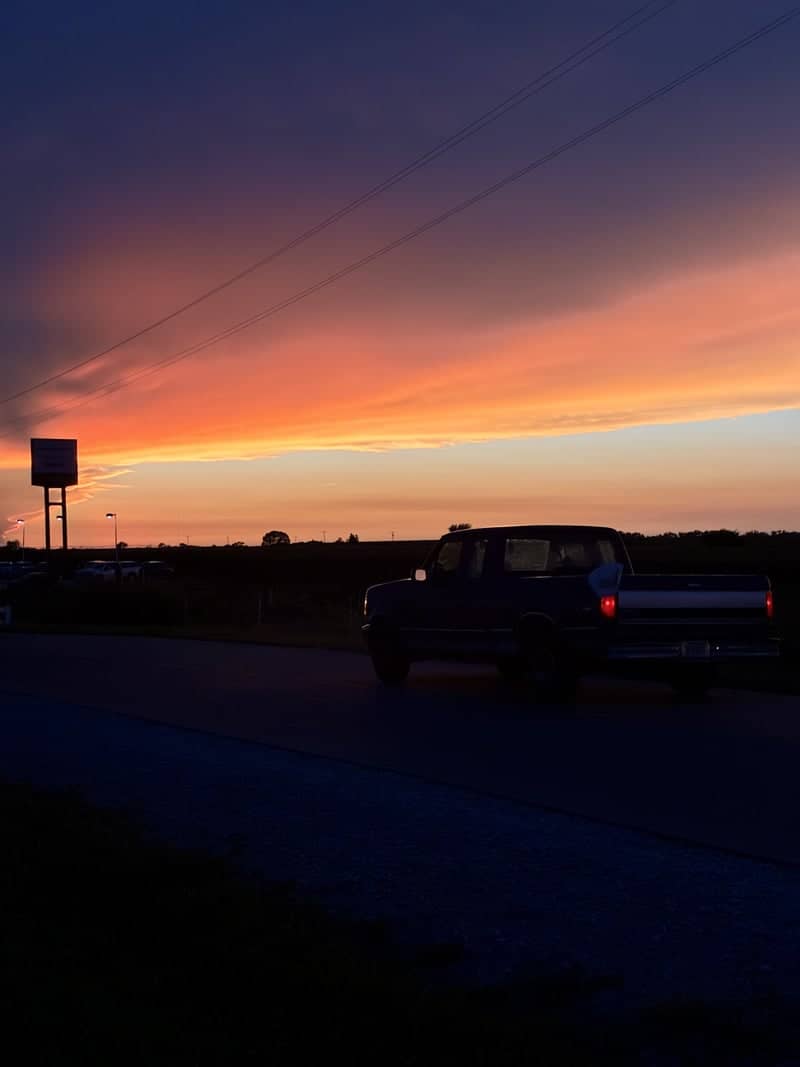 Seward County Rural Sunset - Image 1