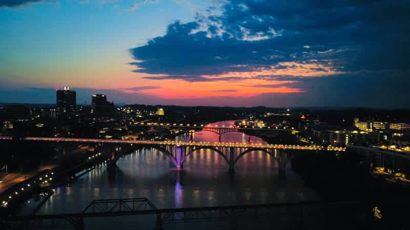 Henley Street Bridge & Tennessee River - Image 1