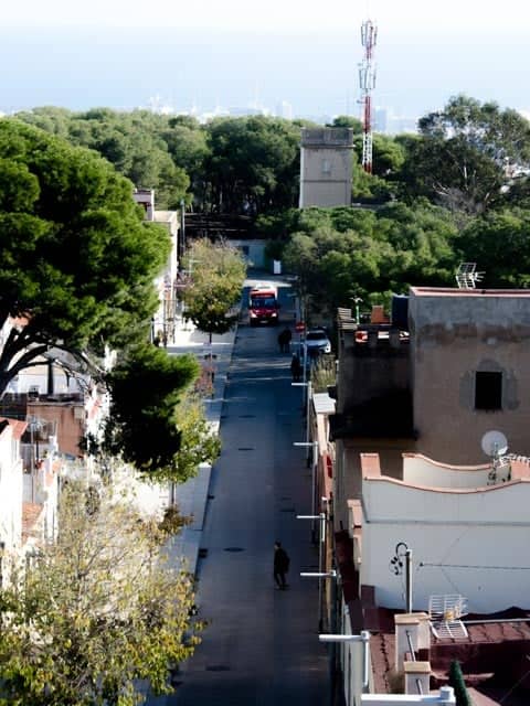Barcelona Hillside Street View - Image 1