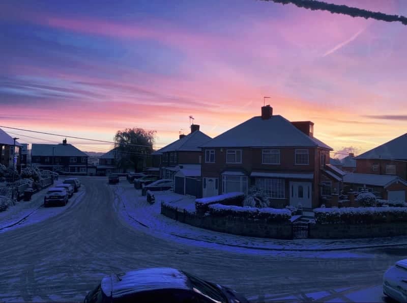 Morledge Winter Sunset - Image 1