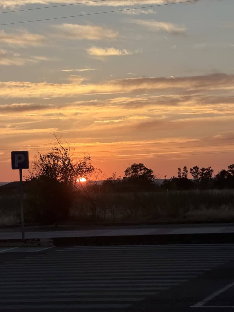 Badajoz Sunset Field - Image 1